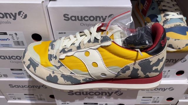 Saucony Jazz 81 (Cow/Yellow/Blanc) - SKU: S70573-2 смотреть онлайн