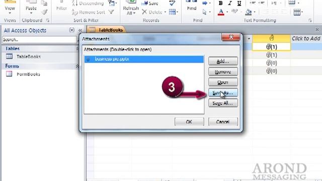 Using Access 2010 - Open, Save, and Remove File Attachments смотреть онлайн