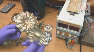 Электролит латунирования FunChrome. Покрытие "под золото" разной пробы