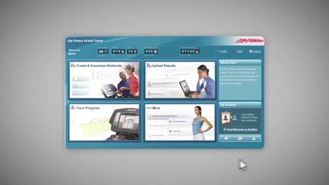 Life Fitness Exercise Equipment Track and Go Consoles смотреть онлайн