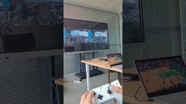 New demo video for the 4K60 4x1 HDMI multiviewer works with Xbox смотреть онлайн