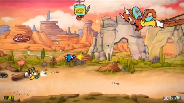 Esther Winchester (Cuphead DLC) (2-player Co-Op) (48FPS) (Read pinned comment) смотреть онлайн