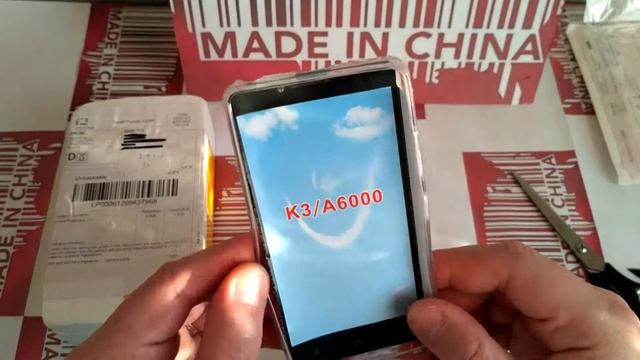 Посылка из Китая.Силиконовый чехол+стекло для Lenovo A6000/6010 смотреть онлайн