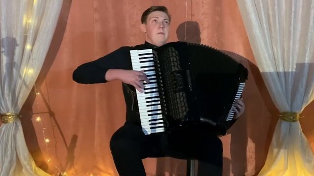 Аккордеонист Иван Шпорта (г.Бийск) "Ой, да ты, калинушка" (обр. И.Я.Паницкого)