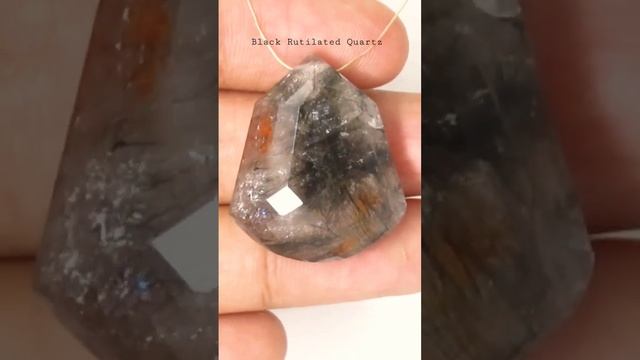 Black Rutilated quartz Gemstones And Etsy Shop Handworkgems In Sale смотреть онлайн