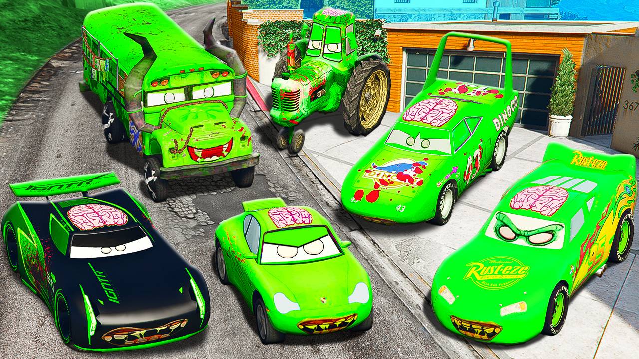 УГНАЛ ВСЕ СЕКРЕТНЫЕ ТАЧКИ ЗОМБИ МОЛНИЯ МАКВИН В ГТА 5! смотреть онлайн