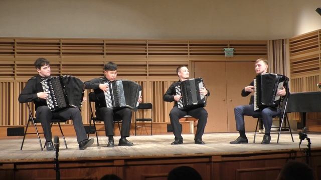 П.Макконен «Жажда по примитиву» Квартет баянистов Новосибирской государственной консерватории