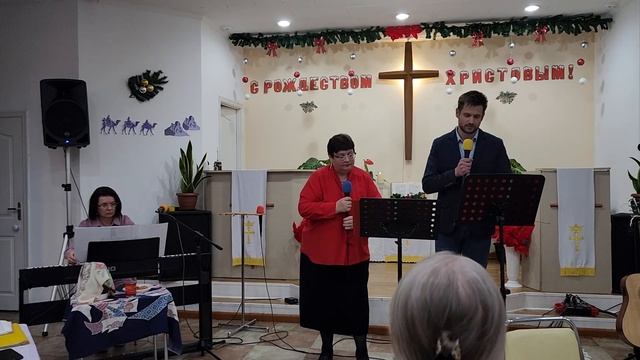 Песни "Ночь тиха, под твердью зыбкой" и "Кто этот Царь?" || Анна Шульга и Дмитрий Коробцов