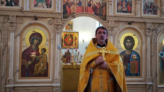 Неделя 27-я по Пятидесятнице, святых праотец.
29.12.2024 Воскресная проповедь. смотреть онлайн