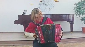 Н.Паганини "Венецианский карнавал", аранж. П.Фроссини-Е.Дербенко  Играет Анастасия Шмидт (гармонь)