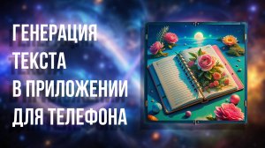 Шедеврум, 4 урок. Генерация текста в приложении Шедеврум