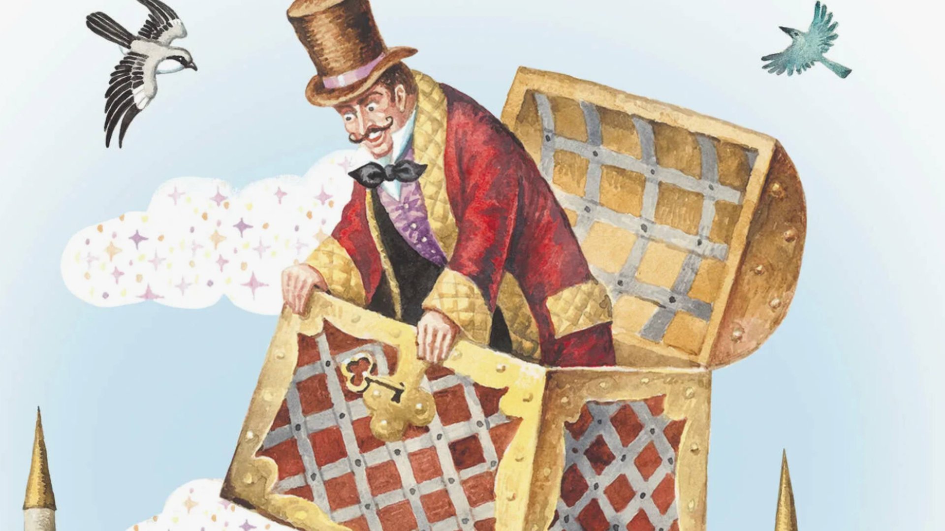 Сундук-самолёт. Ганс Христиан Андерсен смотреть онлайн