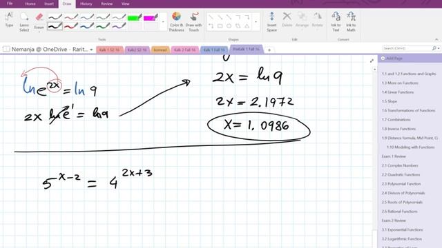 Nik's Live Calculus Stream (Prekalk1 3.4 Exp and Log Equations) смотреть онлайн