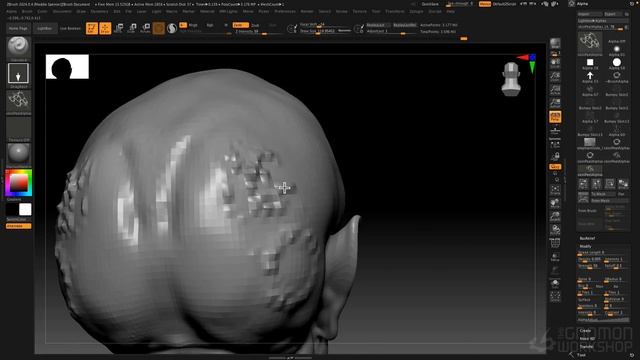 16 - 3D Alphas & Vdm Brushes смотреть онлайн