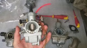 Увеличение мощности питбайка. Установка карбюратора Molkt (молкт)