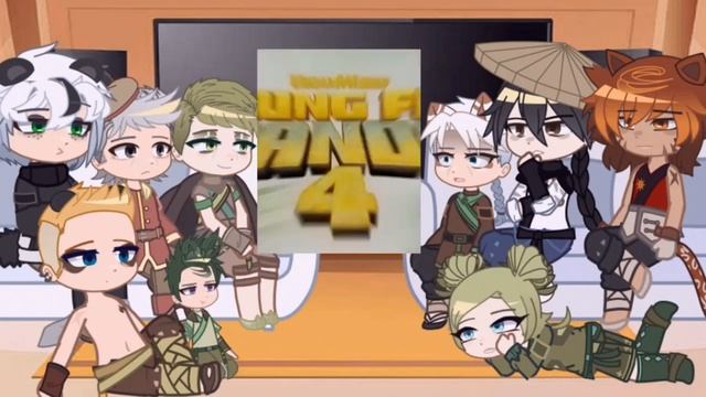 Past Kung Fu Panda React To Po + His Future || Gacha React