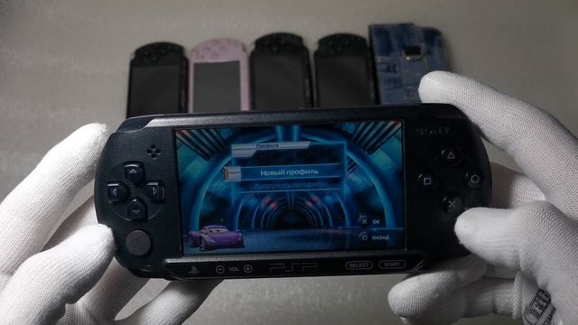 Sony PSP E 1008 РАБОЧАЯ. Сони Плейстейшен Playstation Portable Slim Игра консоль. Черная матовая. смотреть онлайн