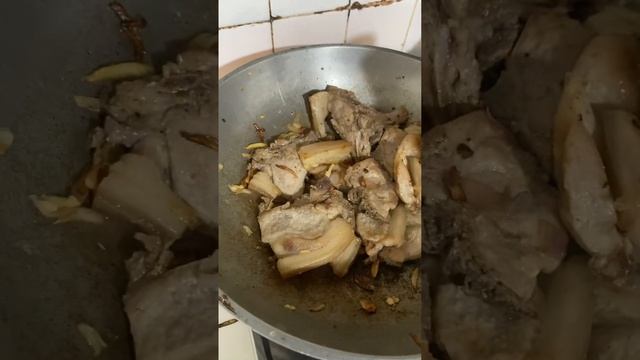 Pork with milk, mushroom & broccoli 💖 смотреть онлайн