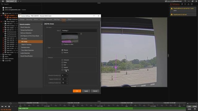 Wisenet WAVE VMS: Adding and Configuring a Wisenet P series AI camera смотреть онлайн