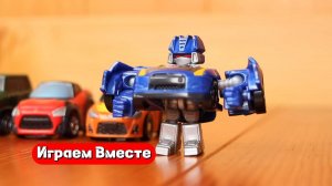 Играем в Машинки-Трасформеры ! 19 разных видов 🚗 Видео для детей