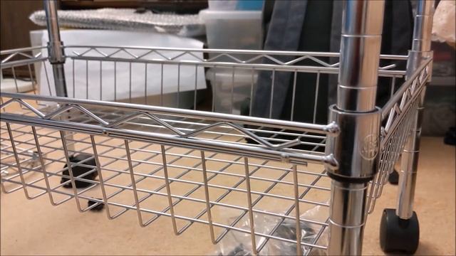 Building my 3 Tier Metal Utility Cart Chrome - Brightroom. Actually, my wife built it... took 30m смотреть онлайн