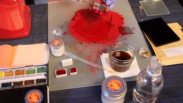 Ancient Earth Pigments Three-In-One Pigment Mixing Demonstration
