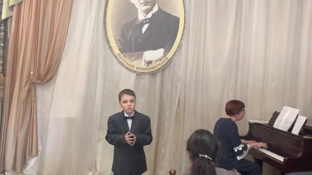 Кирилл Пальчевский(10 лет). Н.И.Римский-Корсаков «Не ветер Веч с высоты» смотреть онлайн