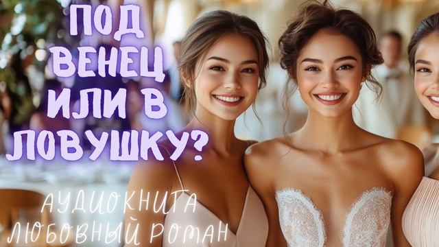 ПОД ВЕНЕЦ ИЛИ В ЛОВУШКУ? СЛУШАТЬ АУДИОКНИГА ЛЮБОВНЫЙ РОМАН смотреть онлайн
