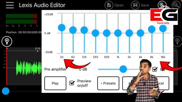 lexis audio equaliser setting | how to edit equaliser in lexis audio editor for clear crispy voice смотреть онлайн