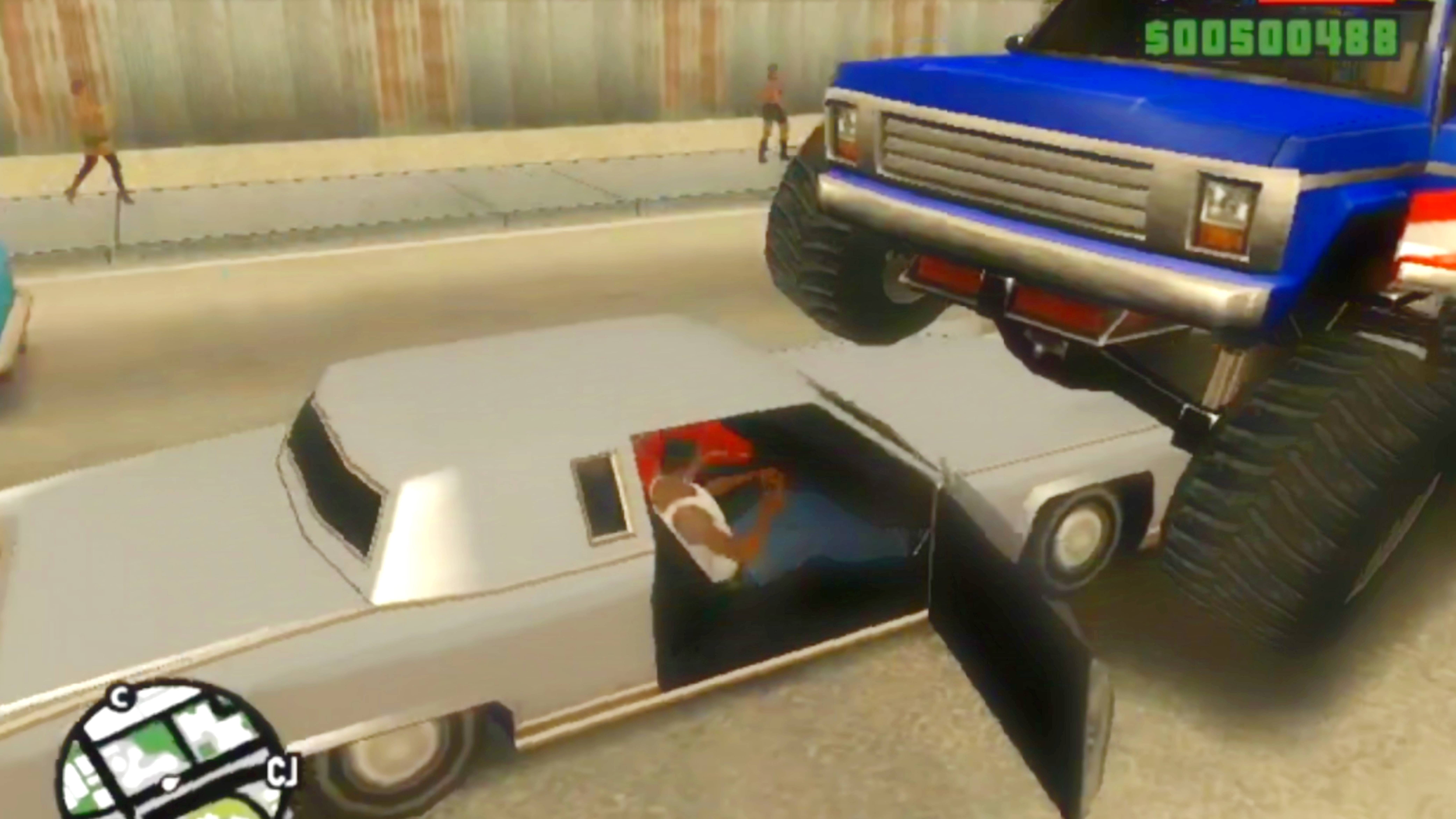 Баг с Монстром в GTA San Andreas смотреть онлайн