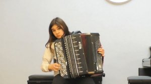 Ю. Фабричных "Воронежская матаня" Играет баянистка Адалина Виллер Новосибирск