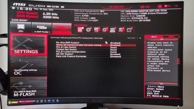 AMD Smart Access Memory Nasıl Açılır ? Re-Size Bar Aktifleştirme / MSi MAG B550 Anakart RX 6700 XT смотреть онлайн