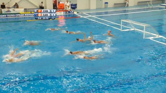 Китай - Канада. Кубок Мира FINA по водному поло среди женщин 2018 смотреть онлайн