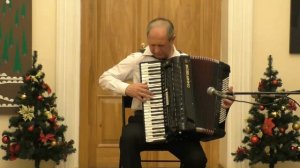 Р .Бажилин "Ночные огни" Играет Владимир Никулин (аккордеон)