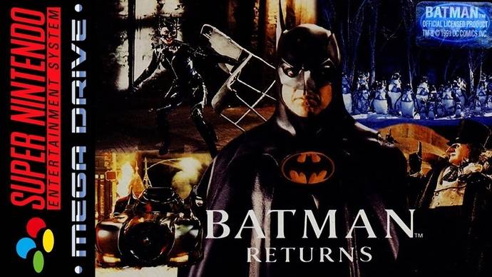 Batman Returns MD демоуровень  на MiSTer FPGA