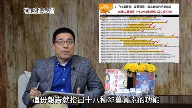 薑黃素C3是薑黃素中最有效的抗癌成分 [ Curcumin C3/Turmeric Is Good In Against Cancer] (國語版Mandarin)