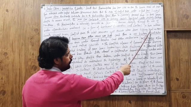 IAS PCS :Economic Geography:INDIA: LECTURE-23:Water Resources(23):Indo-China & Water Geopolitics (2 смотреть онлайн