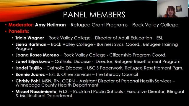 6.17.20 RACMI Community of Practice: Services for Refugees & Immigrants panel discussion смотреть онлайн