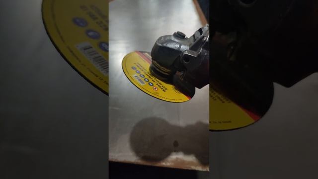 Листы на ворота , будем экспериментировать с дисками , 2 часть