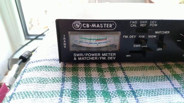 SWR meter - КСВ метр - CB-MASTER DS-200 проверка КСВ и мощности смотреть онлайн