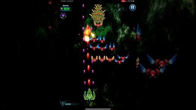 Level 72 campaign mode - medium - Death Pong 1 - Galaxy Attack Alien Shooter смотреть онлайн
