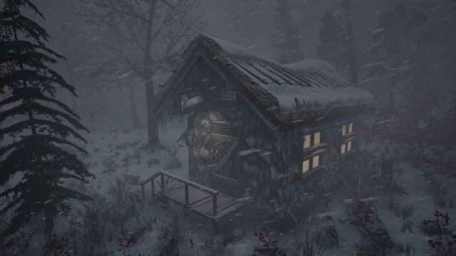 Могучие звуки метели для ночлега в Заброшенном доме┇Громкий вой ветра и ледяной снегопад. смотреть онлайн