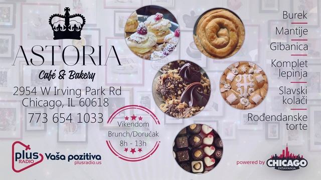 Plus Radio - Vaša pozitiva! :: Astoria Café & Bakery :: REKLAMA смотреть онлайн