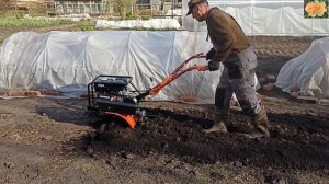 Мотоблок  «Урал Патриот»  в деле.