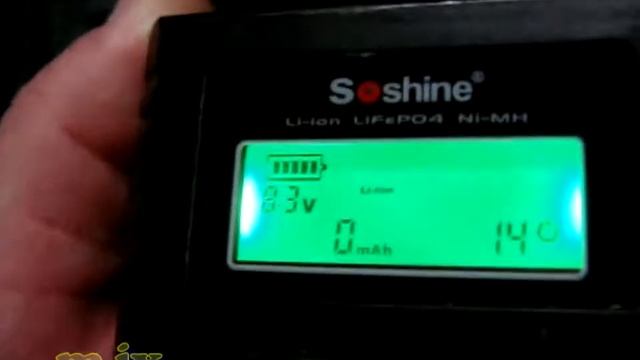 Soshine SC-H2 V2 Зарядное устройство Li аккумулятор Крона смотреть онлайн
