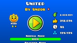United / geometry dash 2.207 ( not of Mulpan )