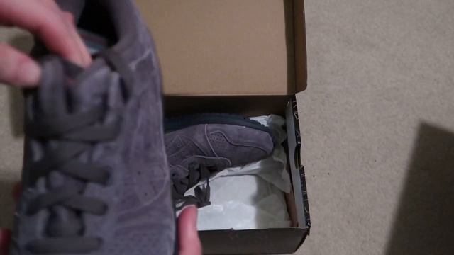 RONNIE FIEG X ASICS GEL LYTE 3 PALETTE 'HURRICANE' SNEAKER UNBOXING смотреть онлайн