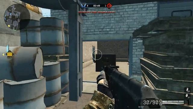 Играем в Warface (тупая мышка) смотреть онлайн