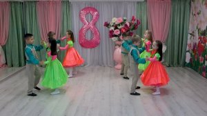 Мы вам  честно сказать хотим...      танец для мам, старшая группа, 8 марта