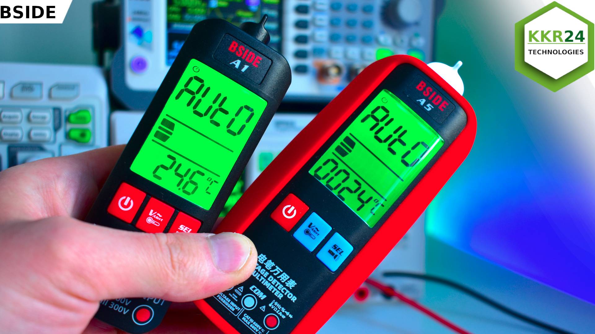 Мультиметр BSIDE A5 и сравнение модели BSIDE A1 смотреть онлайн